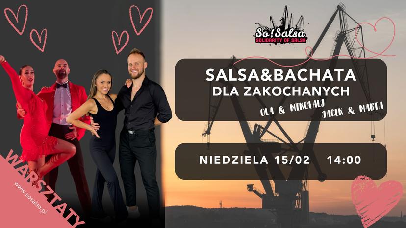 WALENTYNKOWE WARSZTATY DLA ZAKOCHANYCH - SALSA&BACHATA! ❤️