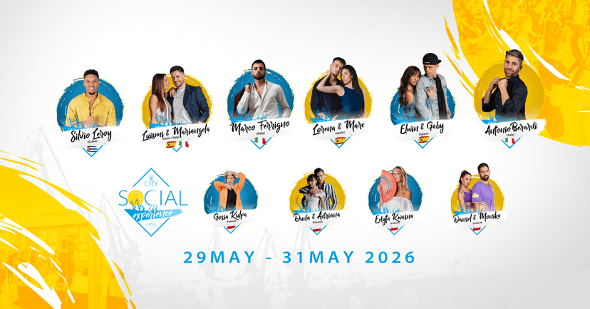 6th 3CSEX - 3 City Social Experience Official Event 29-31.05.2026