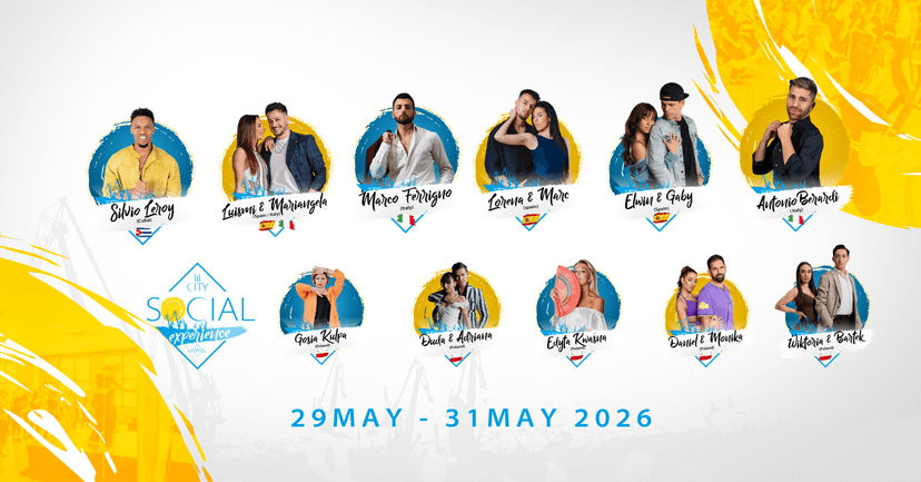 6th 3CSEX - 3 City Social Experience Official Event 29-31.05.2026