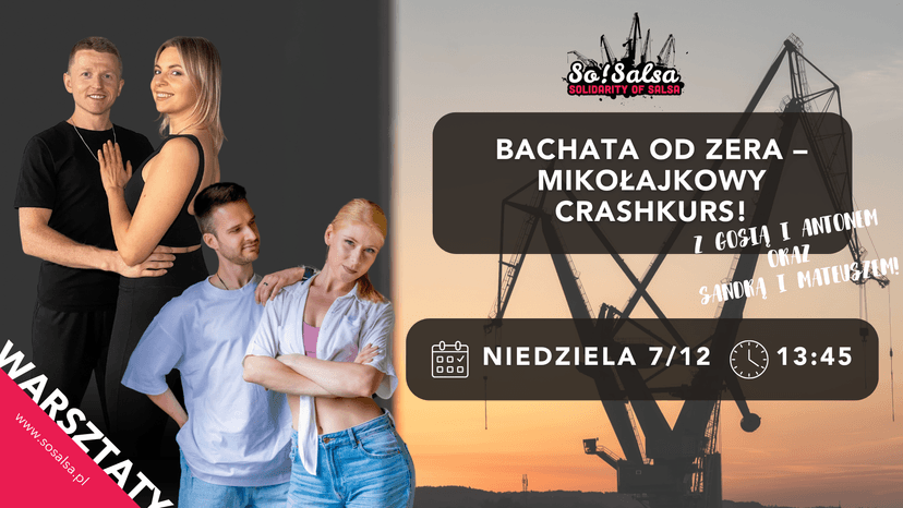 BACHATA OD ZERA - MIKOŁAJKOWY CRASHKURS! 🎅