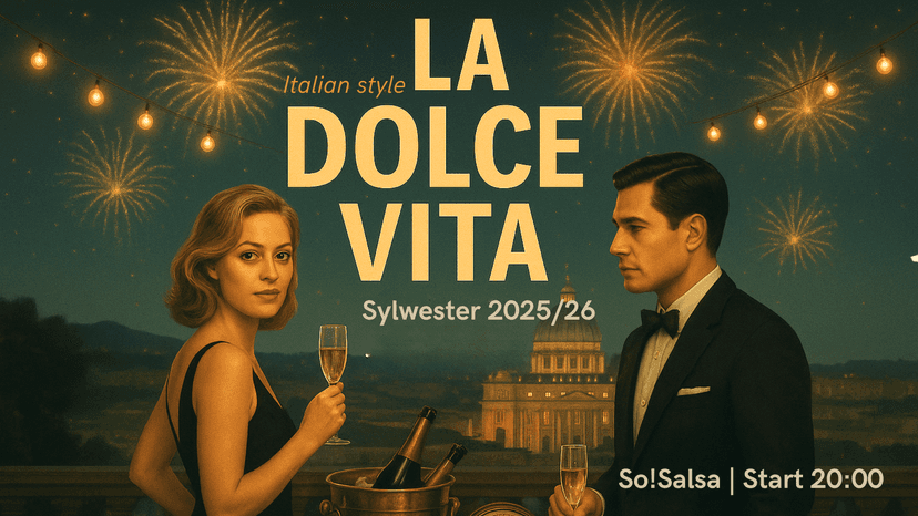 Sylwester 2025/2026 w So!Salsa - La Dolce Vita 🍋